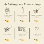 TinyTint™ Aquarellset ToGo