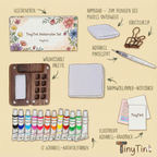 TinyTint™ Aquarellset ToGo